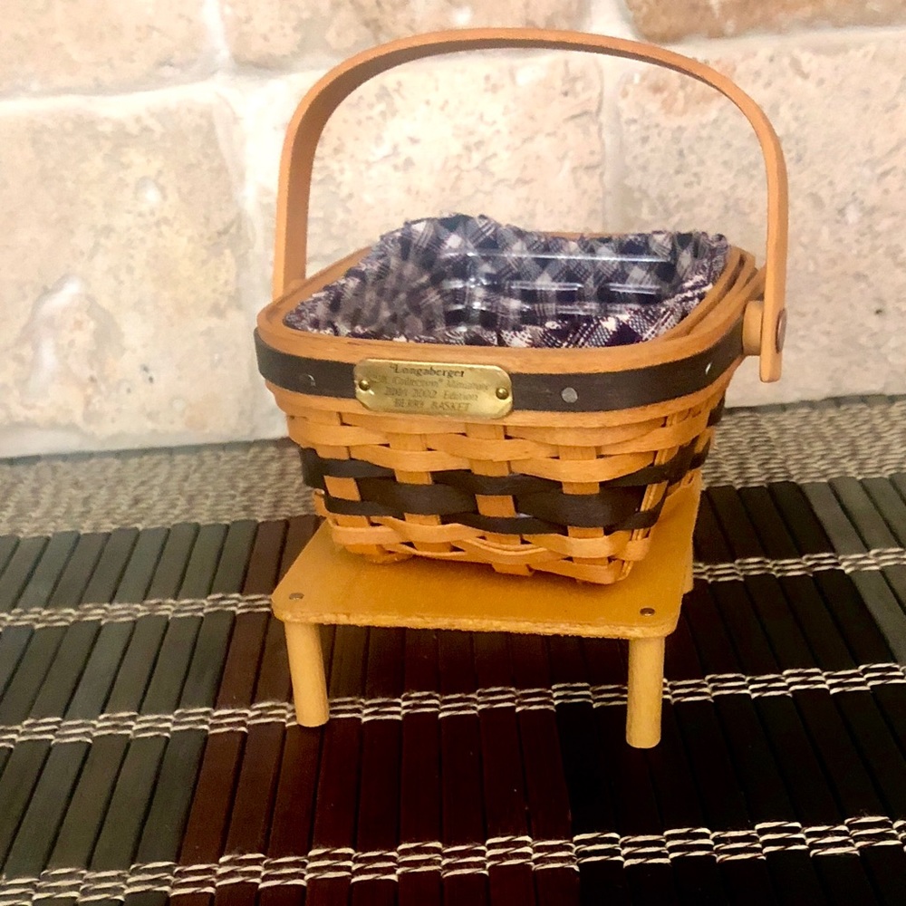 LONGABERGER CC MINI BERRY BASKET SET